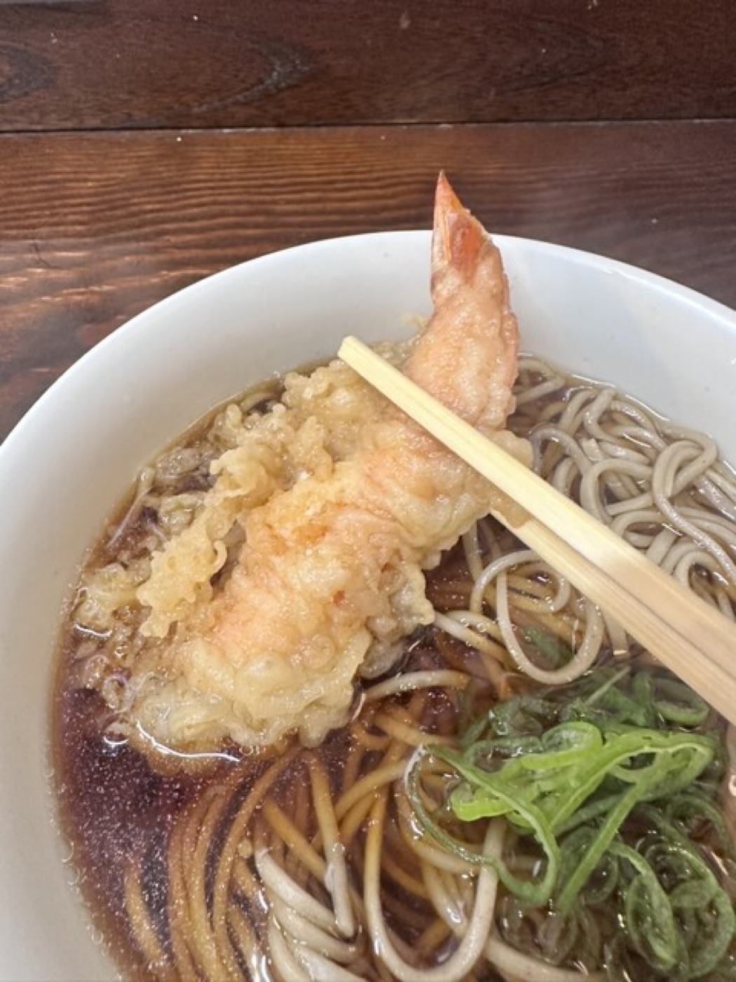天ぷらそば